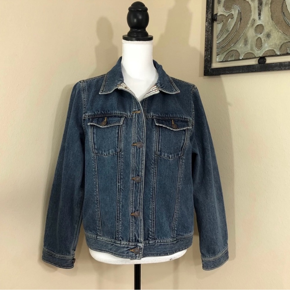 Classic LL Bean Denim Jacket size M